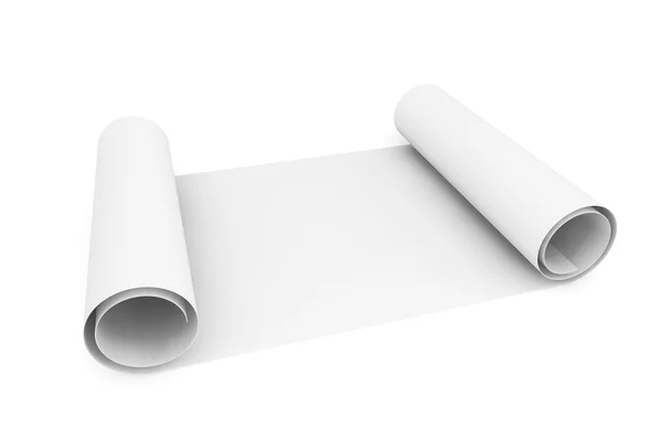 Blank blueprint roll of paper Stock Photo by ©doomu 36440781